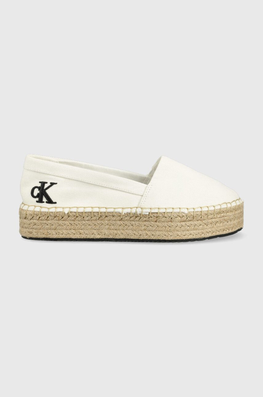 Calvin Klein Jeans Εσπαντρίγιες Flatform Espadrille - Pepit.gr