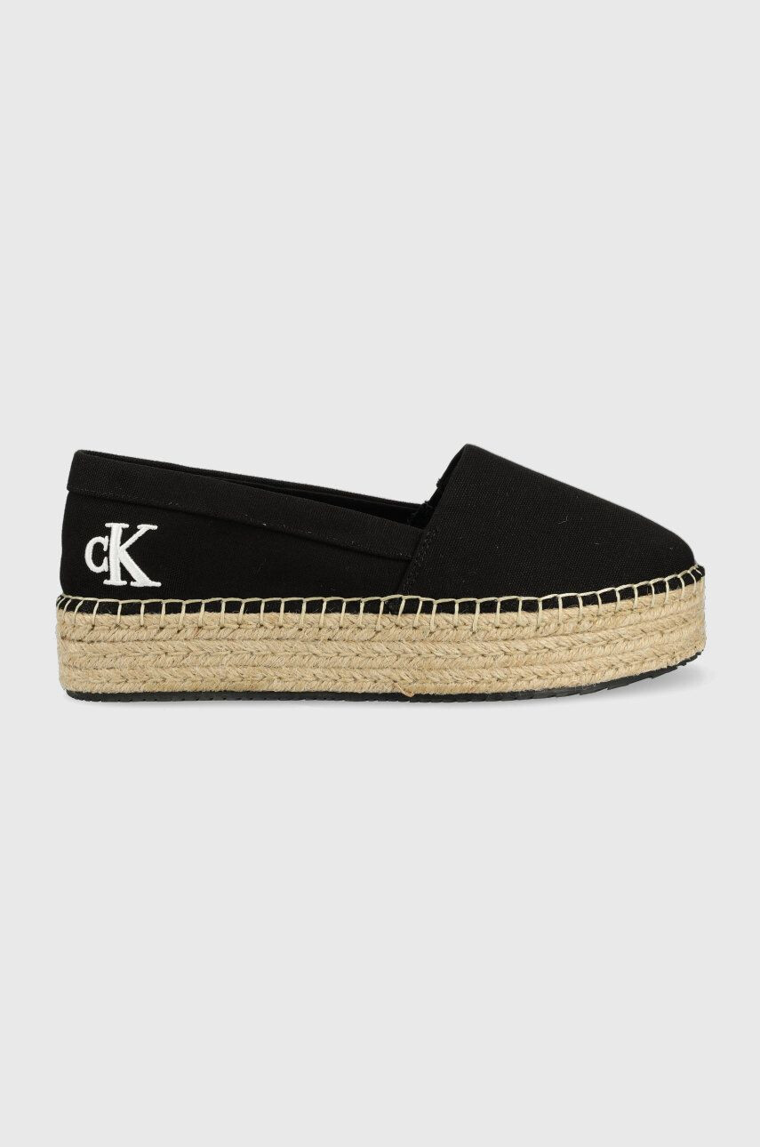 Calvin Klein Jeans Εσπαντρίγιες Flatform Espadrille - Pepit.gr