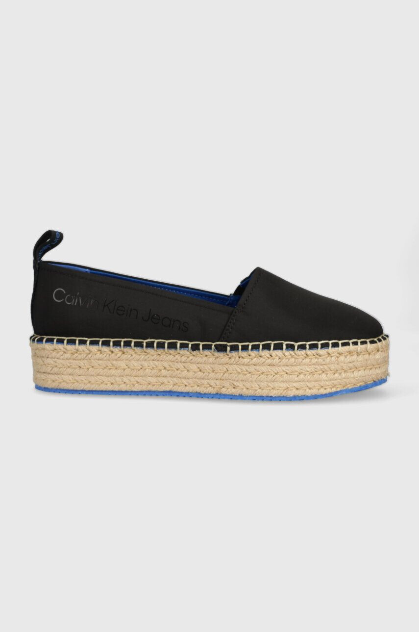 Calvin Klein Jeans Εσπαντρίγιες FLATFORM ESPADRILLE SOFT NY - Pepit.gr