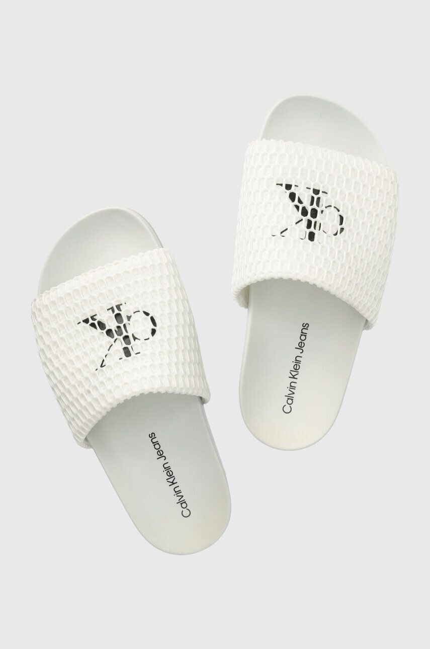 Calvin Klein Jeans Παντόφλες COMFORT SANDAL OVERSIZED MESH - Pepit.gr