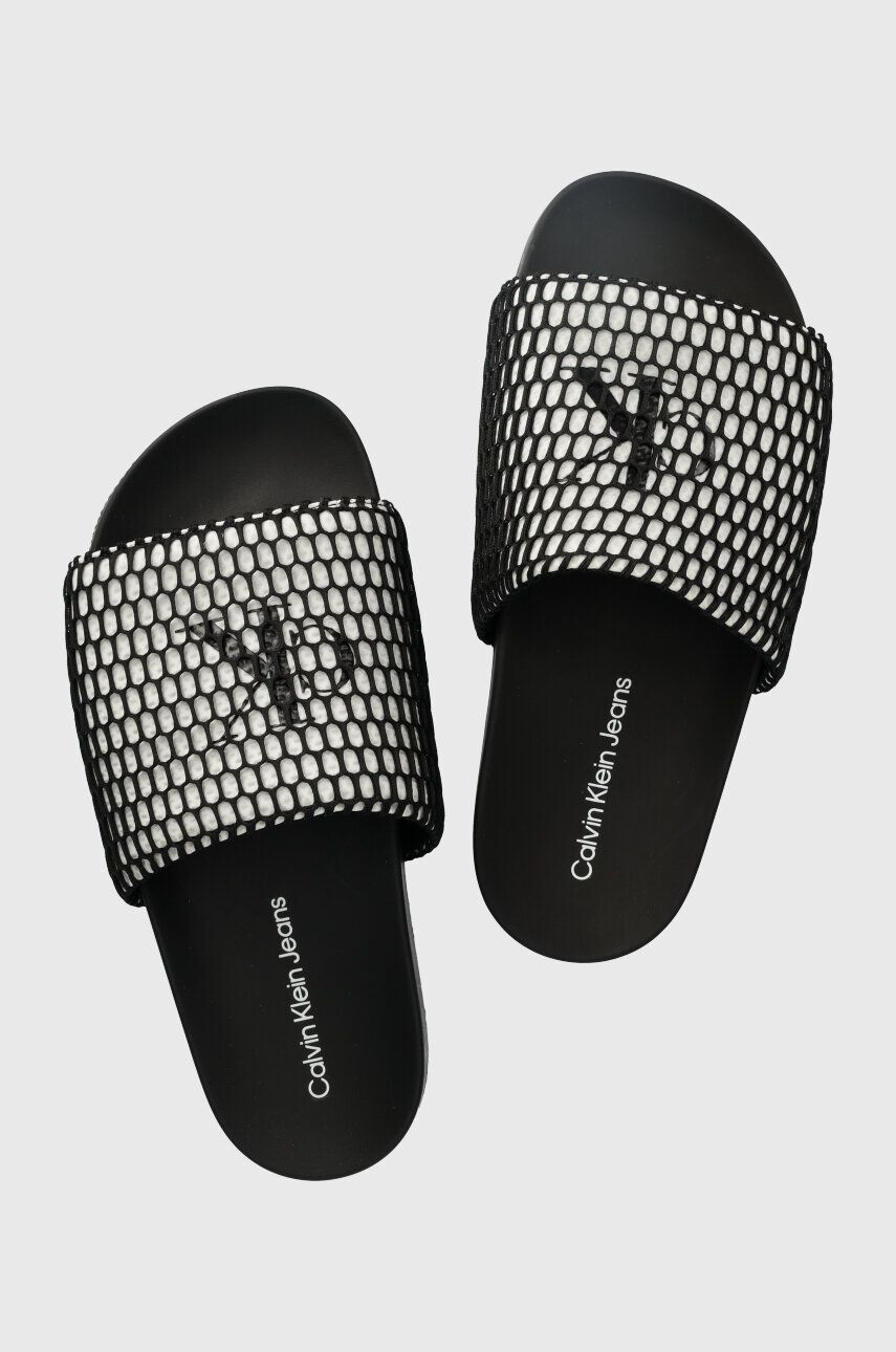 Calvin Klein Jeans Παντόφλες COMFORT SANDAL OVERSIZED MESH - Pepit.gr