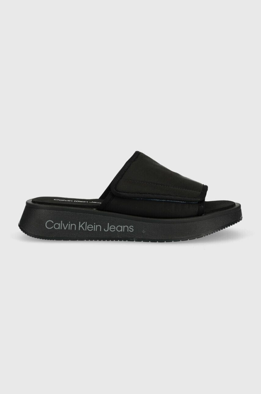 Calvin Klein Jeans Παντόφλες PREFRESATO SANDAL SOFTNY - Pepit.gr