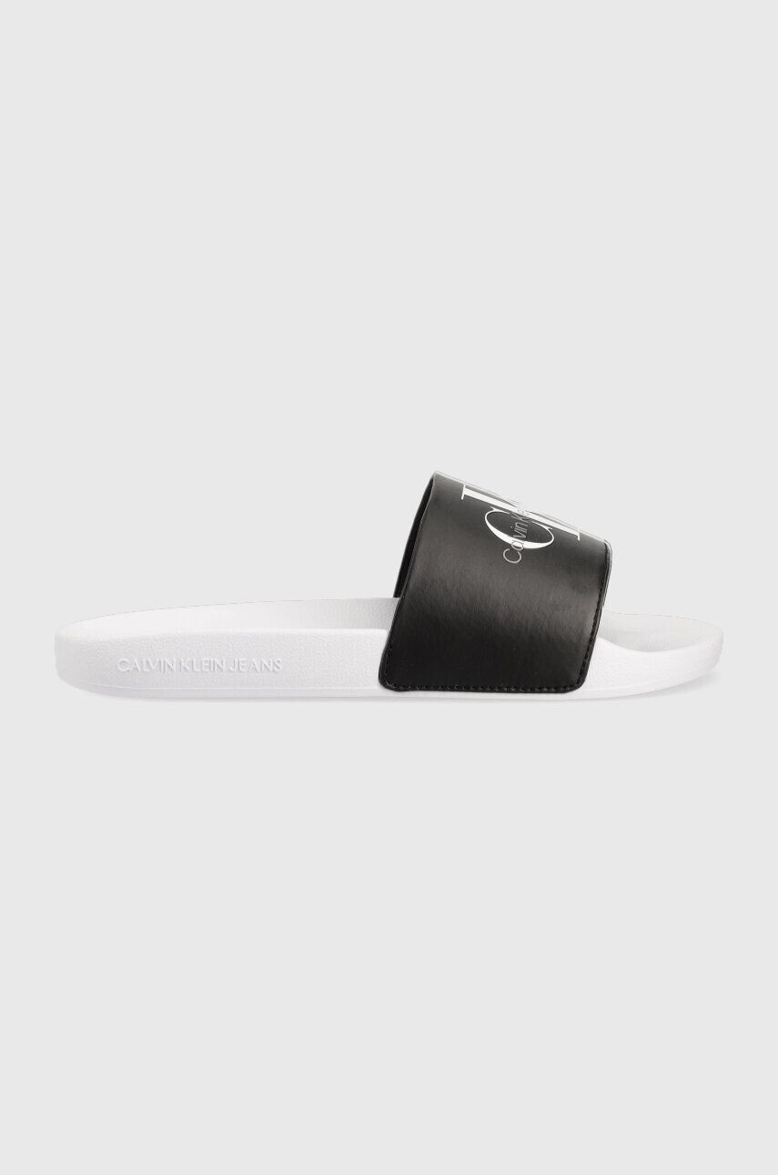 Calvin Klein Jeans Παντόφλες SLIDE NY PEARL - Pepit.gr