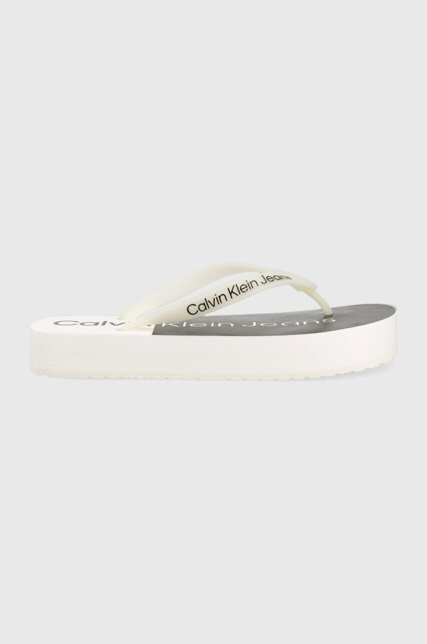 Calvin Klein Jeans Σαγιονάρες BEACH SANDAL FLATFORM - Pepit.gr