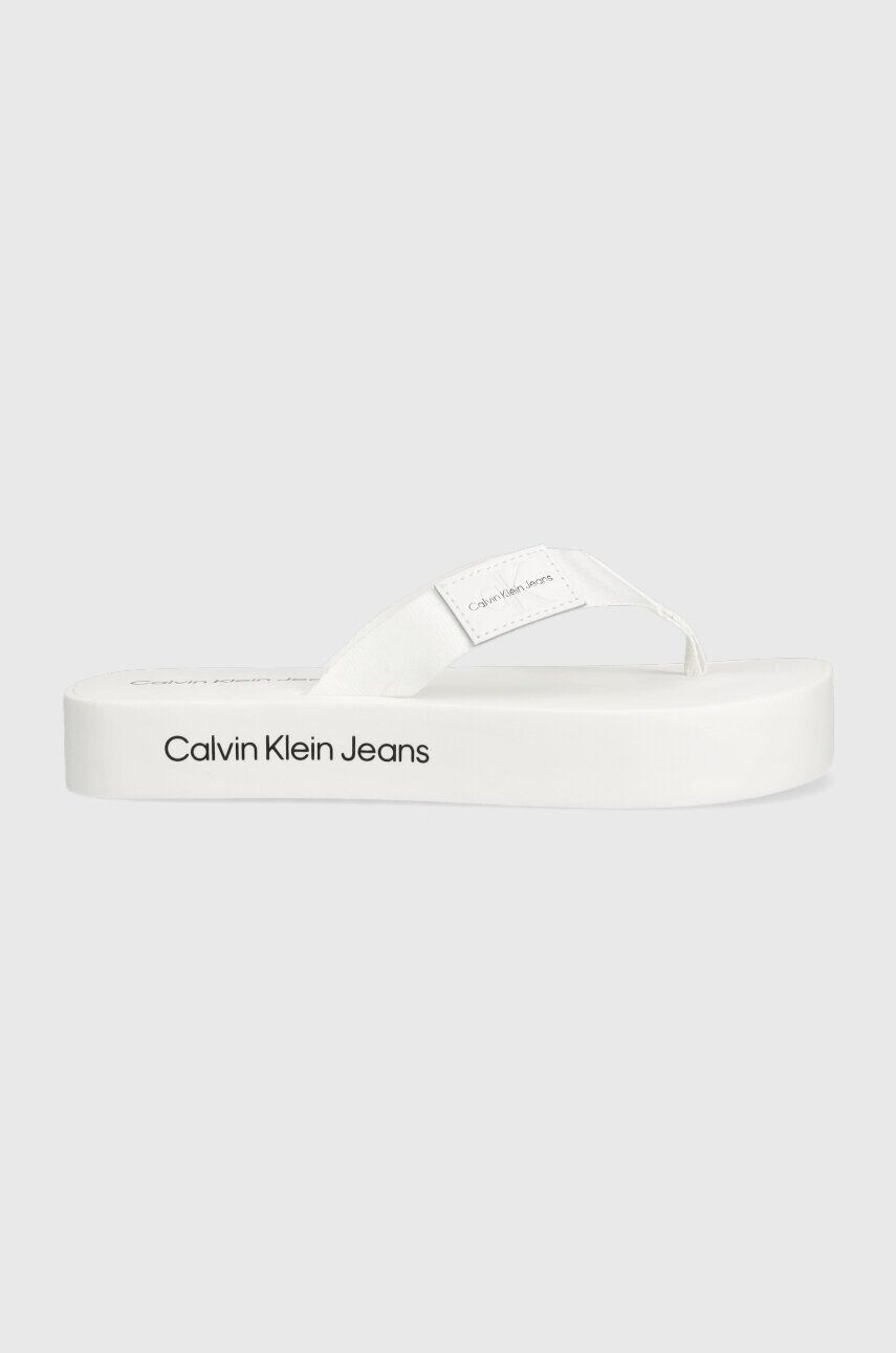 Calvin Klein Jeans Σαγιονάρες FLATFORM FLIPFLOP - Pepit.gr