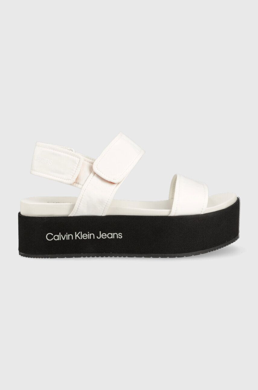 Calvin Klein Jeans Σανδάλια FLATFORM SANDAL SOFTNY - Pepit.gr