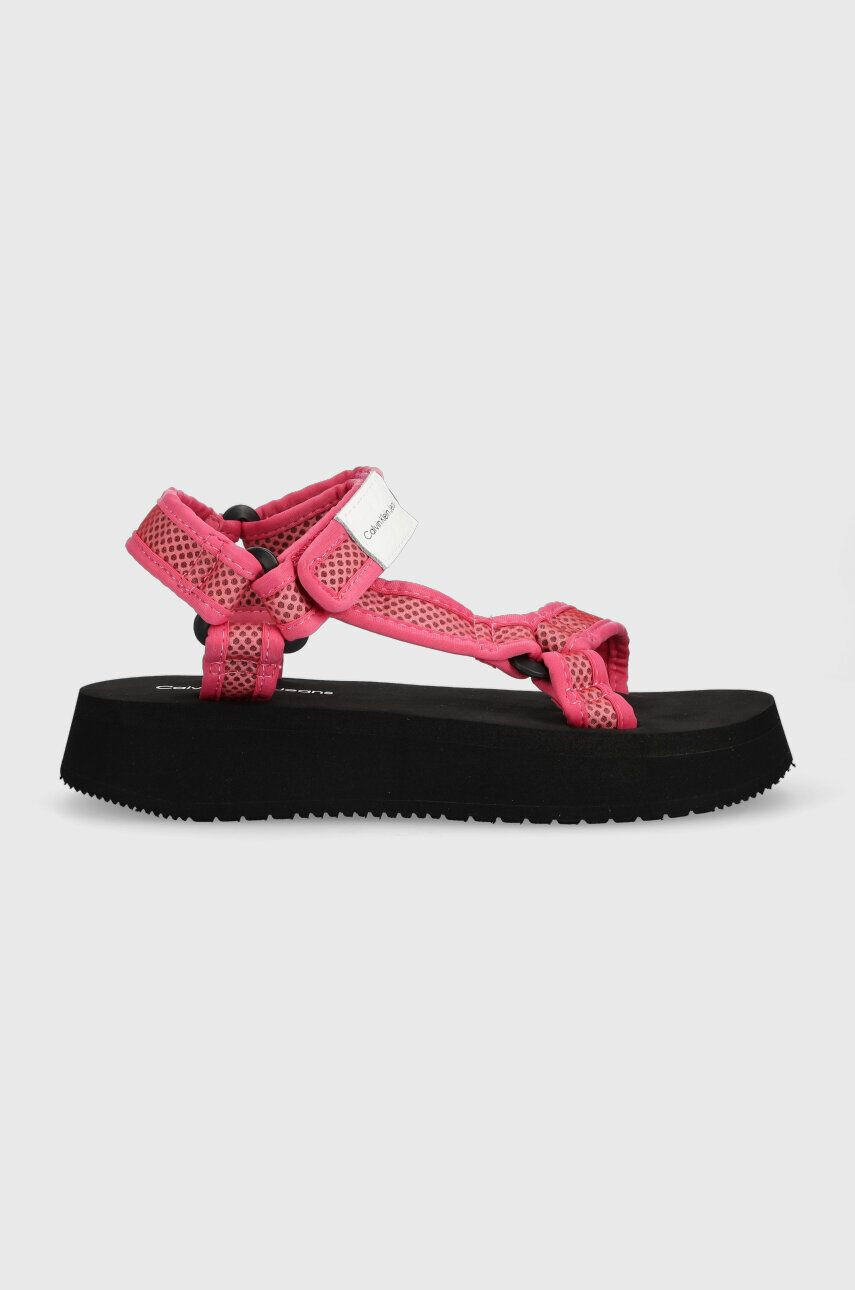 Calvin Klein Jeans Σανδάλια PREFRESATO SANDAL WEBBING XRAY - Pepit.gr