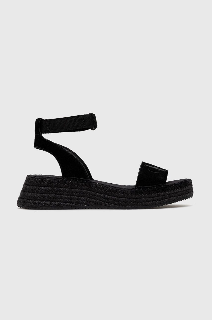 Calvin Klein Jeans Σανδάλια SPORTY WEDGE ROPE SU CON - Pepit.gr