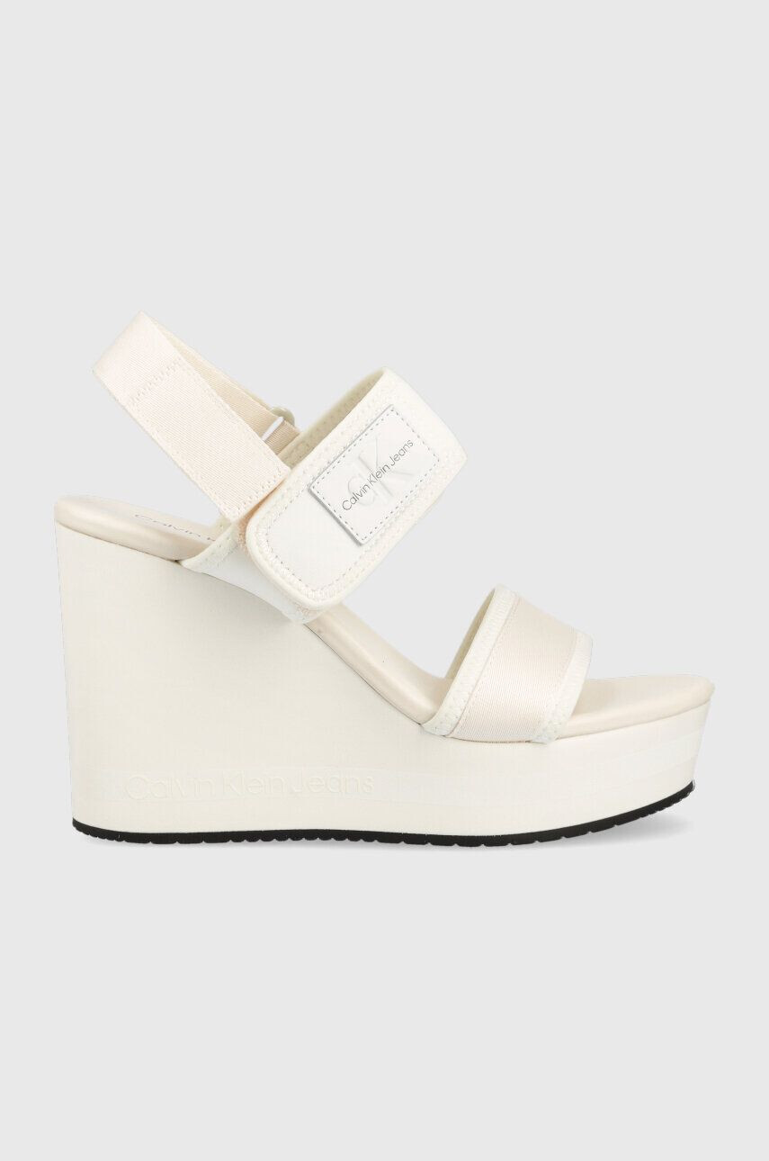 Calvin Klein Jeans Σανδάλια WEDGE SANDAL BADGE - Pepit.gr