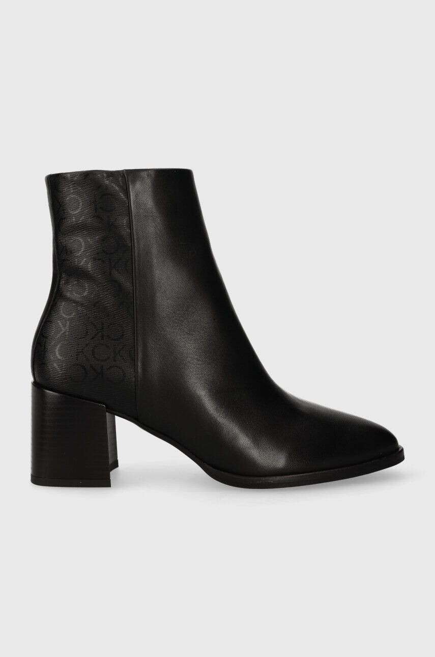 Calvin Klein Μποτάκια ALMOND ANKLE BOOT 55 - EPI MN MX - Pepit.gr