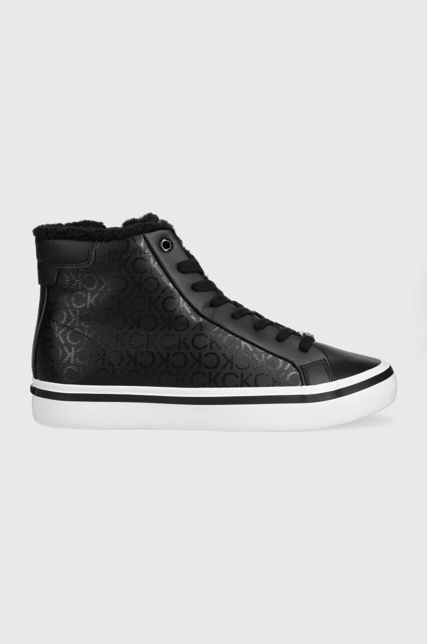 Calvin Klein Πάνινα παπούτσια VULC HIGH TOP - EPI MONO WL - Pepit.gr