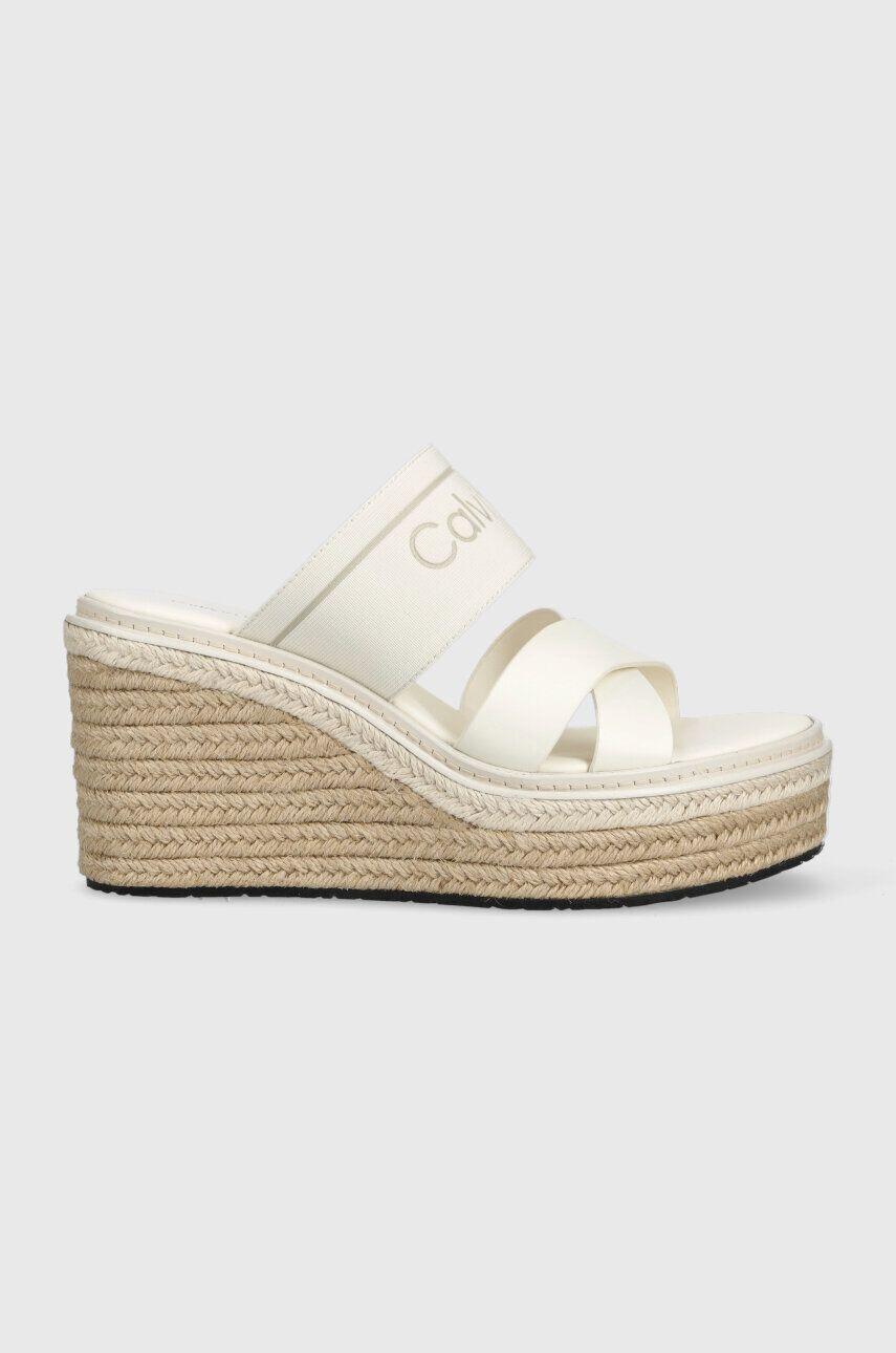 Calvin Klein Παντόφλες WEDGE 50HH - HE - Pepit.gr