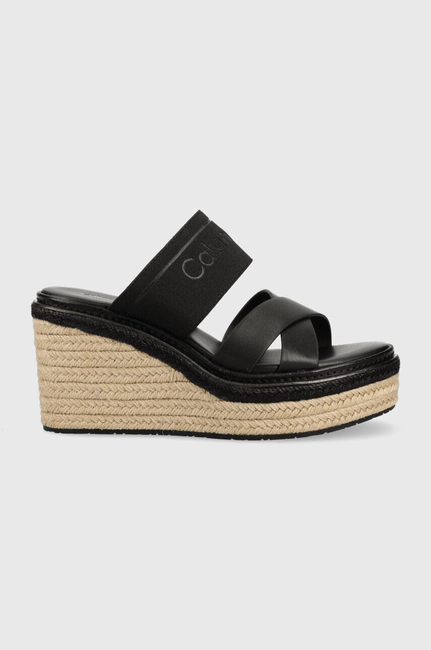 Calvin Klein Παντόφλες WEDGE 50HH - HE - Pepit.gr