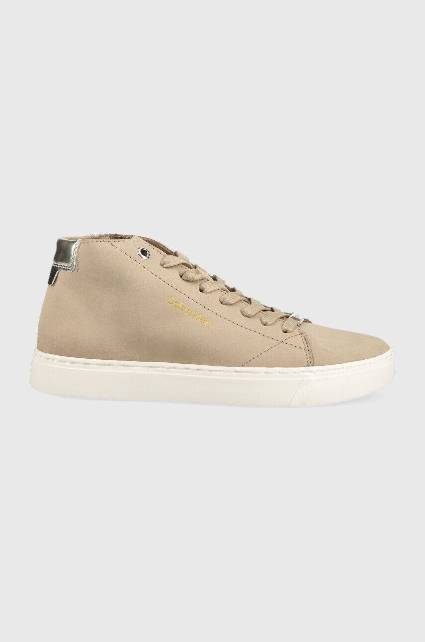 Calvin Klein Σουέτ αθλητικά παπούτσια Cupsole Unlined High Top - Pepit.gr