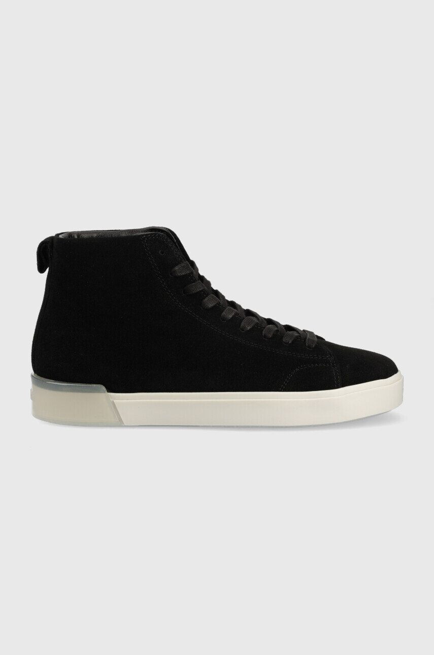 Calvin Klein Σουέτ αθλητικά παπούτσια High Top Lace Up Sue - Pepit.gr