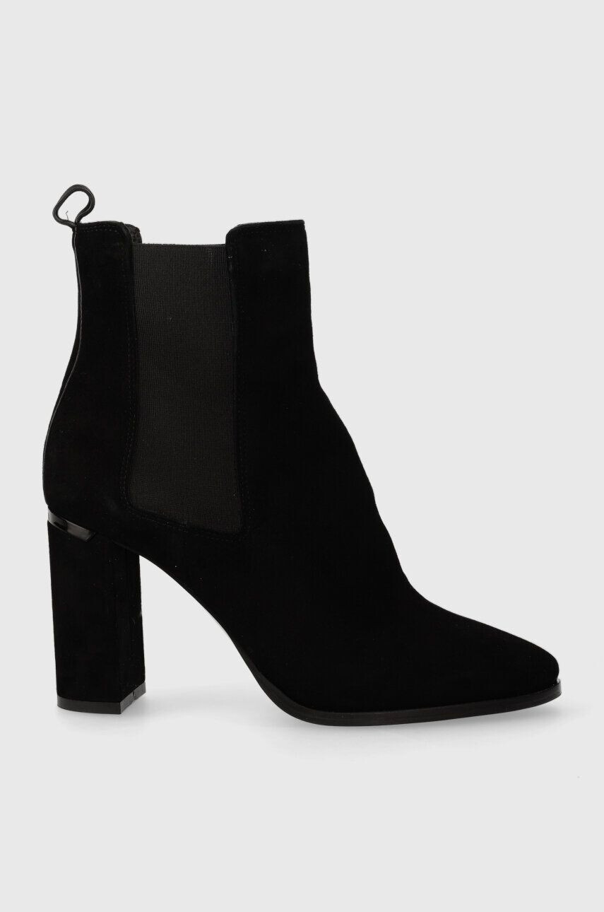 Calvin Klein Σουέτ μπότες τσέλσι CUP HEEL CHELSEA BOOT 80-SUE - Pepit.gr