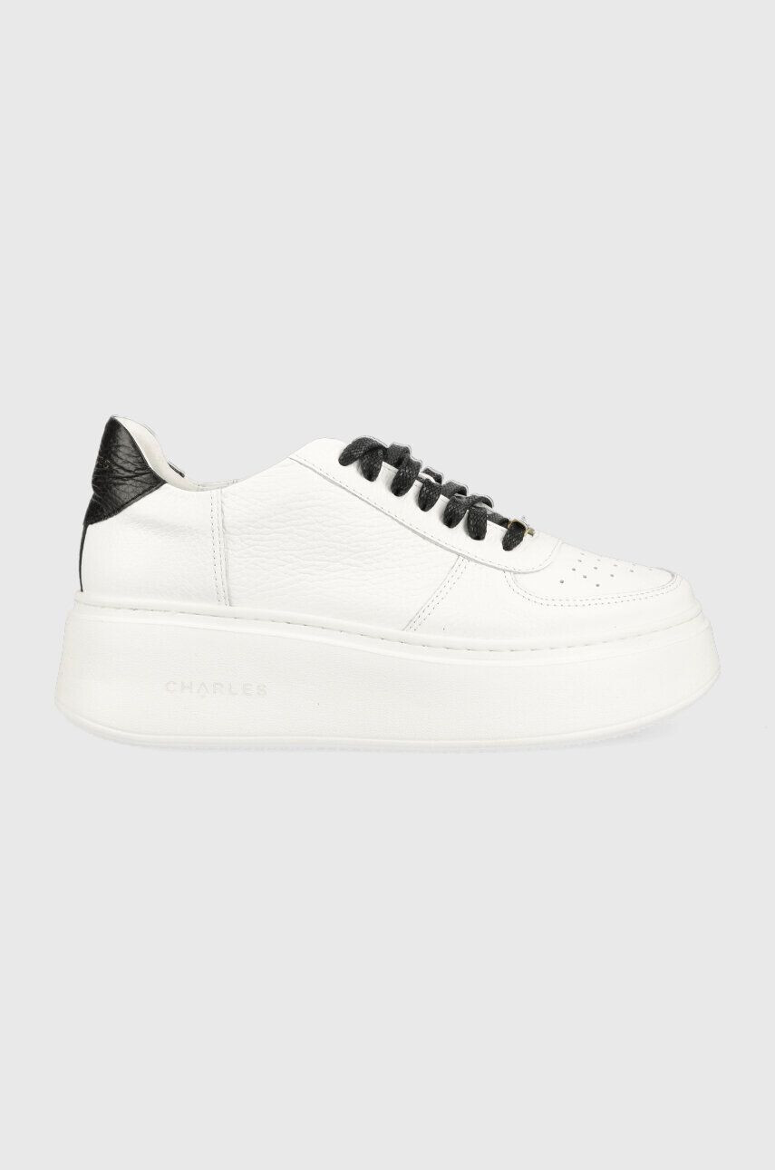 Charles Footwear Δερμάτινα αθλητικά παπούτσια Zara.Sneaker - Pepit.gr