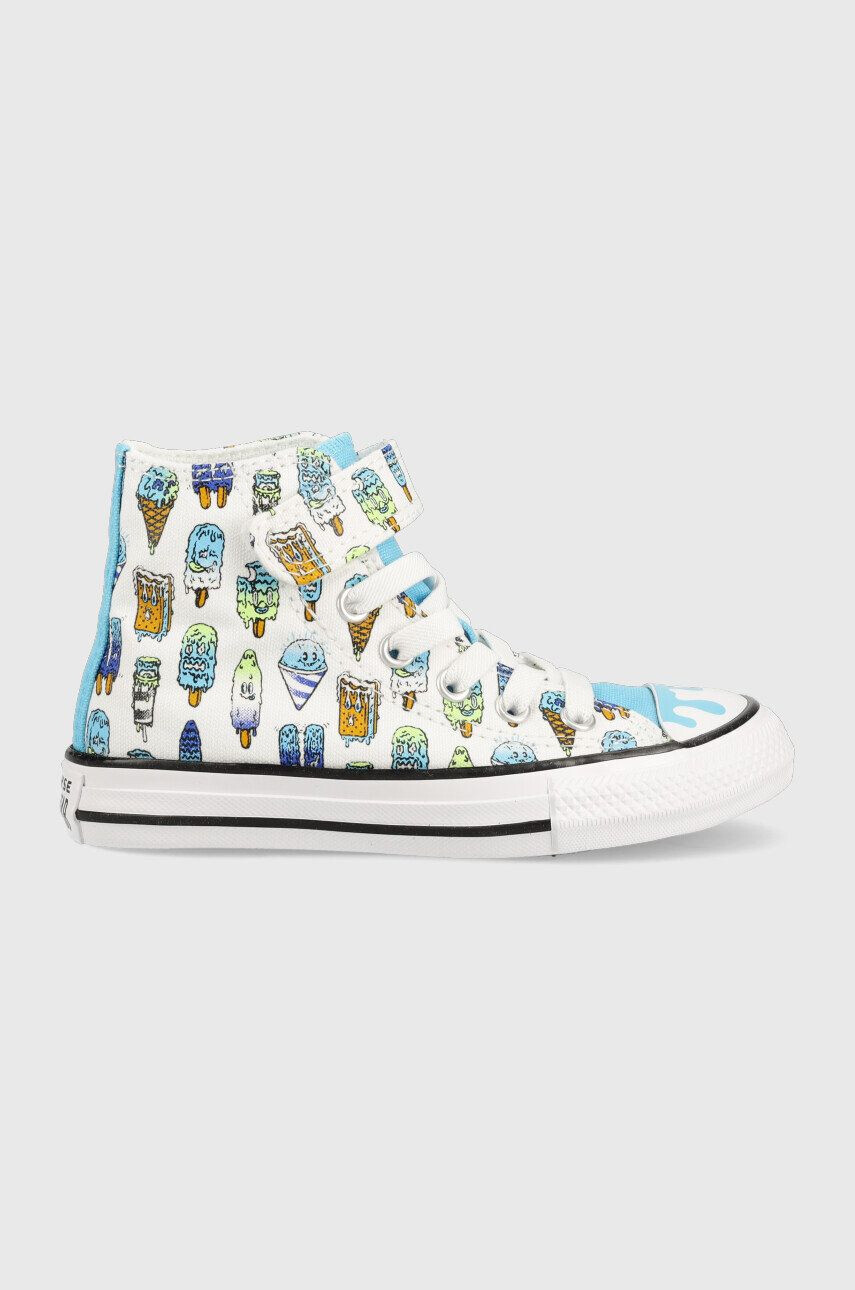 Converse Παιδικά πάνινα παπούτσια Chuck Taylor All Star 1v Frozen Treats - Pepit.gr