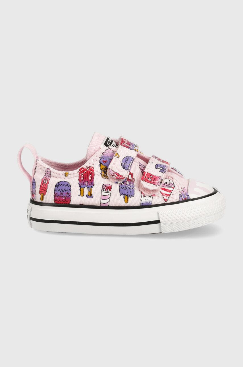 Converse Παιδικά πάνινα παπούτσια Chuck Taylor All Star 2v Sweet Scoops - Pepit.gr