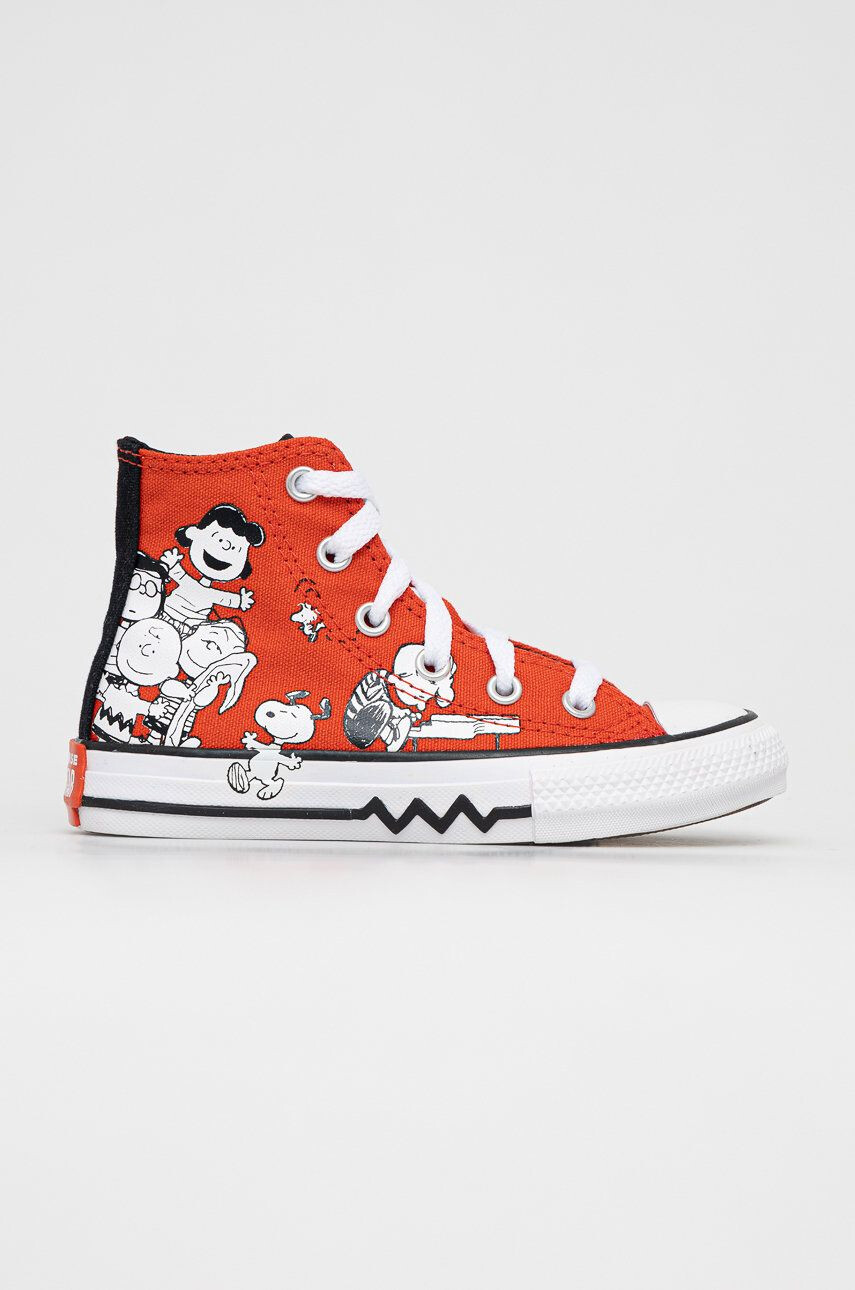 Converse Παιδικά πάνινα παπούτσια Peanuts Chuck Taylor All Star - Pepit.gr