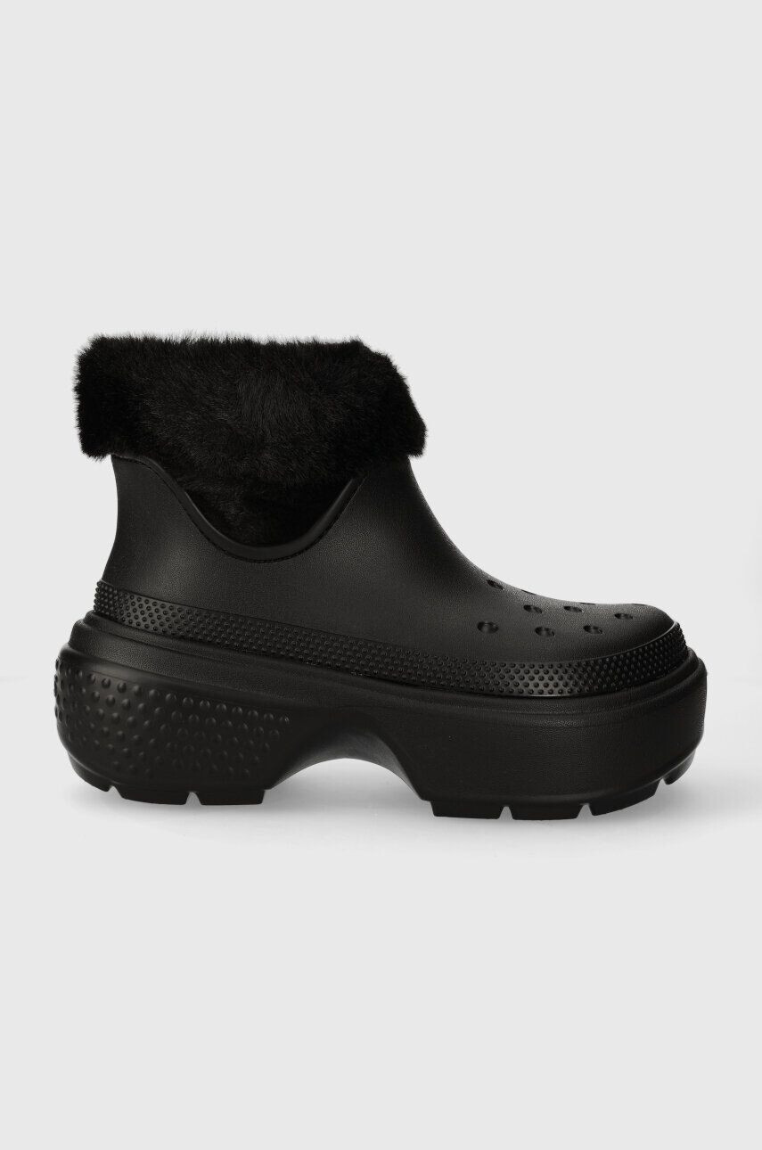 Crocs Μπότες χιονιού Stomp Lined Boot - Pepit.gr