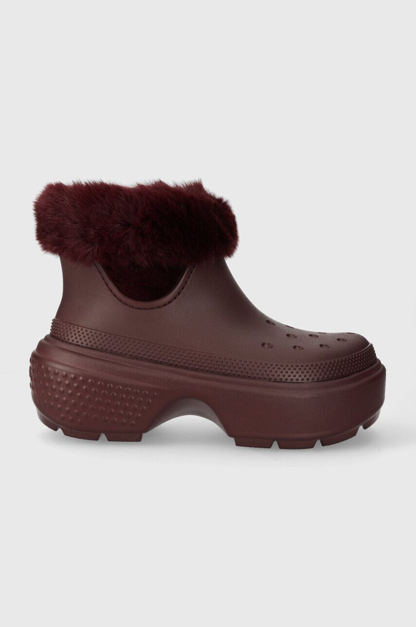 Crocs Μπότες χιονιού Stomp Lined Boot - Pepit.gr