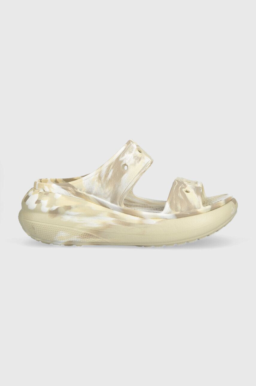 Crocs Παντόφλες Classic Crush Marbled Sandal - Pepit.gr