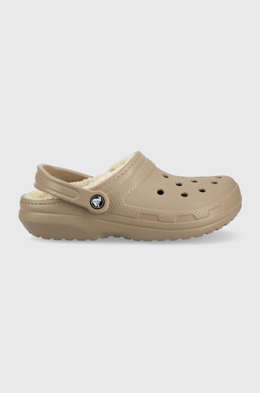 Crocs Παντόφλες Classic Lined Clog - Pepit.gr