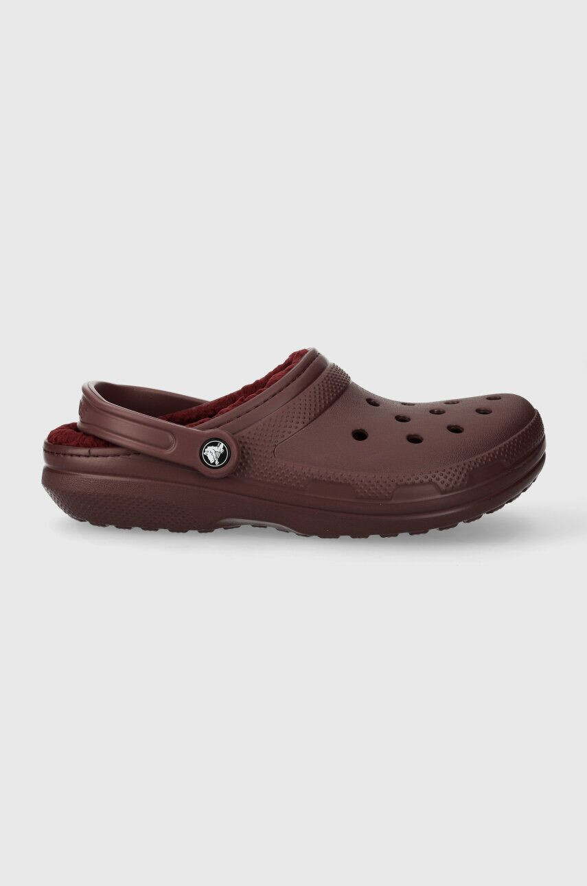 Crocs Παντόφλες Classic Lined Clog - Pepit.gr