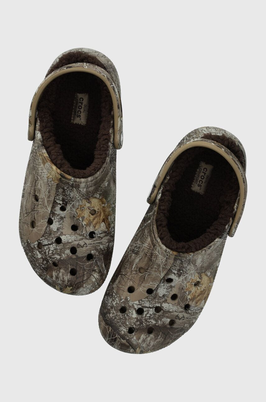 Crocs Παντόφλες Classic Lined Realtree Edge Clog - Pepit.gr