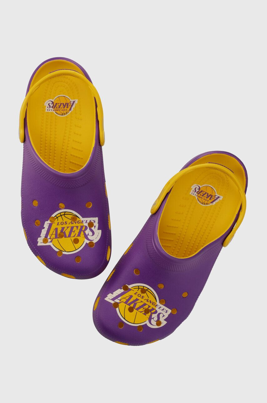 Crocs Παντόφλες NBA Los Angeles Lakers Classic Clog - Pepit.gr