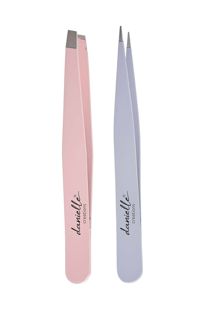 Danielle Beauty Σετ τσιμπιδάκια Pastel Tweezer Duo 2-pack - Pepit.gr