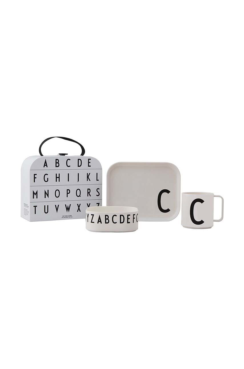 Design Letters Παιδικό σετ πρωινού Classics in a suitcase 4-pack - Pepit.gr