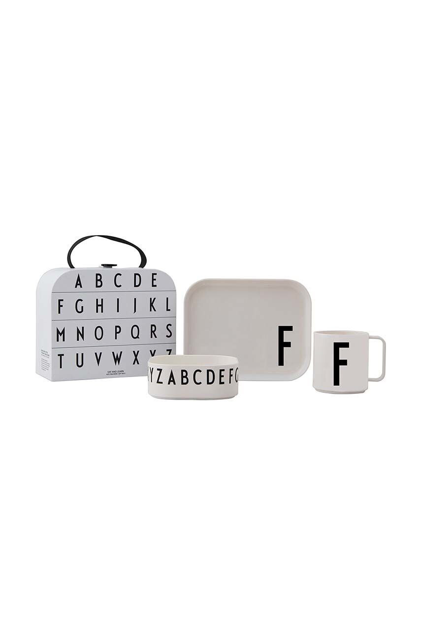 Design Letters Παιδικό σετ πρωινού Classics in a suitcase F 4-pack - Pepit.gr