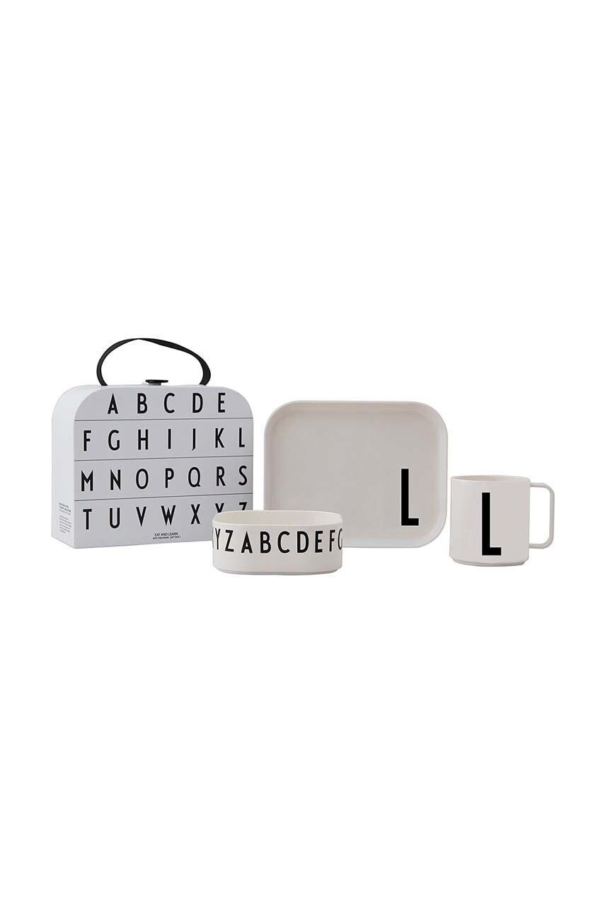 Design Letters Παιδικό σετ πρωινού Classics in a suitcase L 4-pack - Pepit.gr