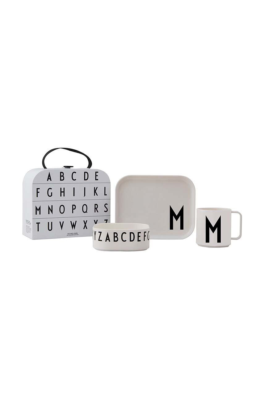 Design Letters Παιδικό σετ πρωινού Classics in a suitcase M 4-pack - Pepit.gr