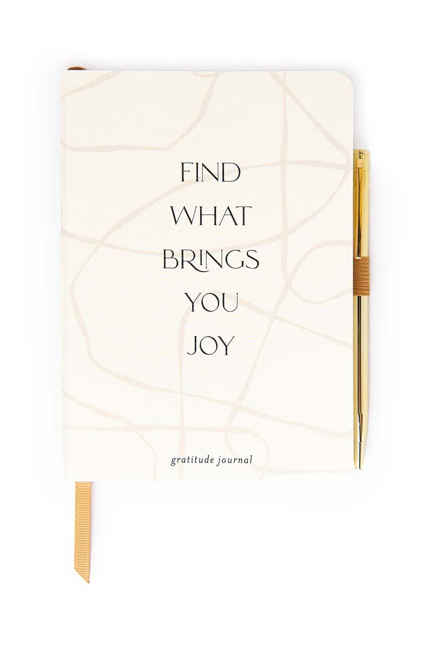 Designworks Ink Μπλοκ σημειώσεων Gratitude Journal - Brings You Joy - Pepit.gr