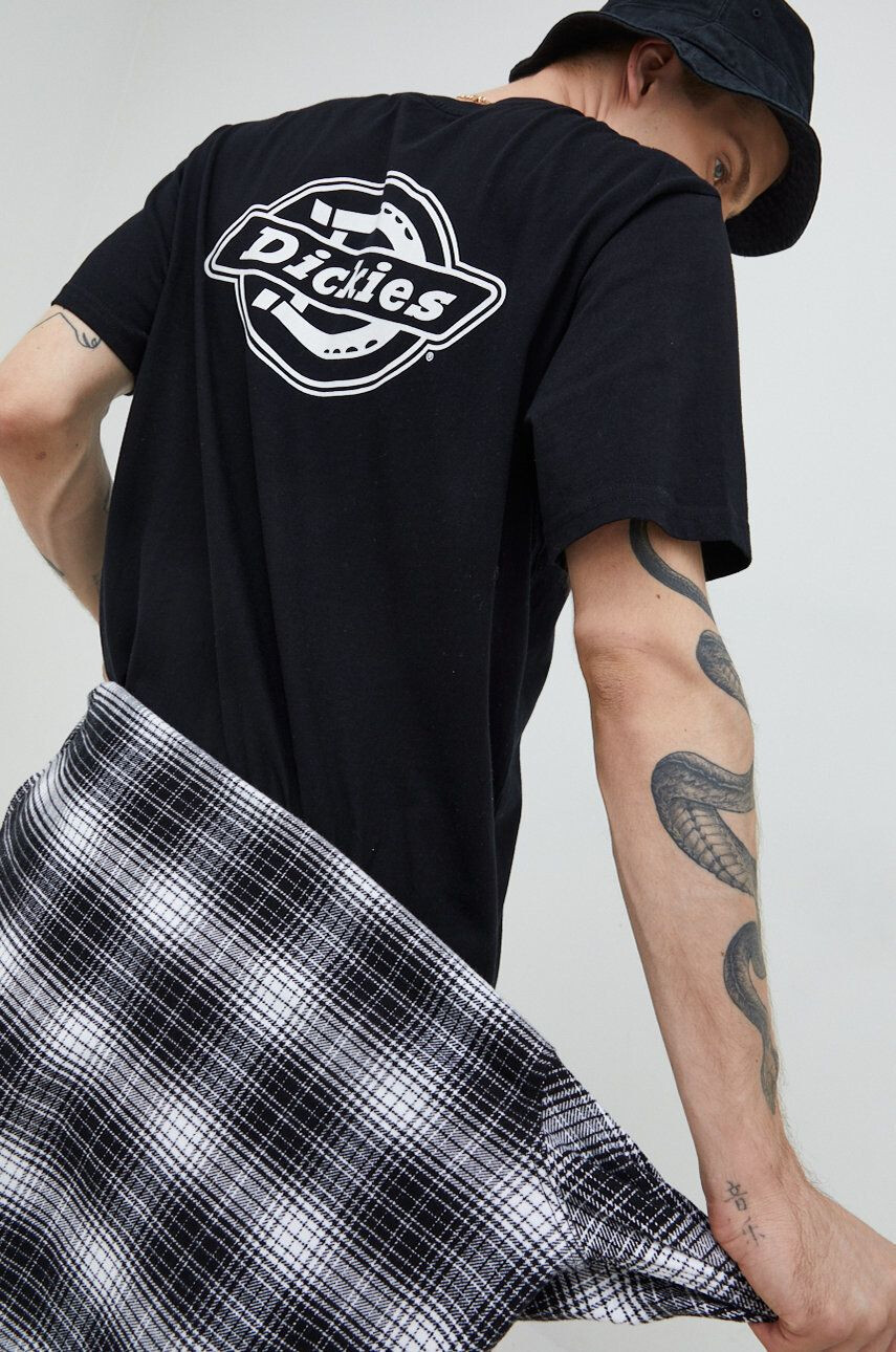 Dickies Βαμβακερό μπλουζάκι - Pepit.gr