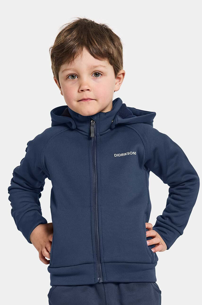 Didriksons Παιδική μπλούζα CORIN KIDS FULLZIP - Pepit.gr