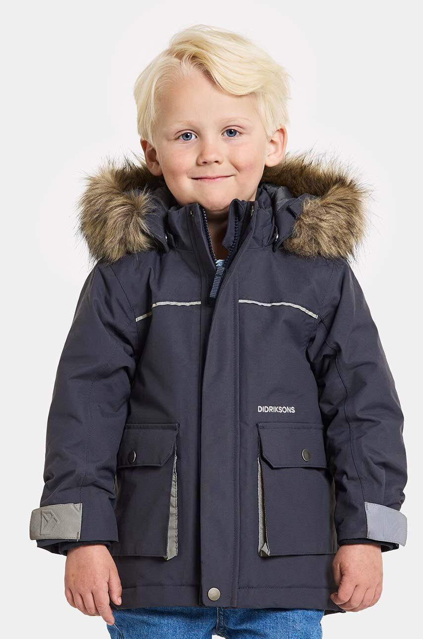 Didriksons Παιδικό χειμωνιάτικο μπουφάν KURE KIDS PARKA - Pepit.gr