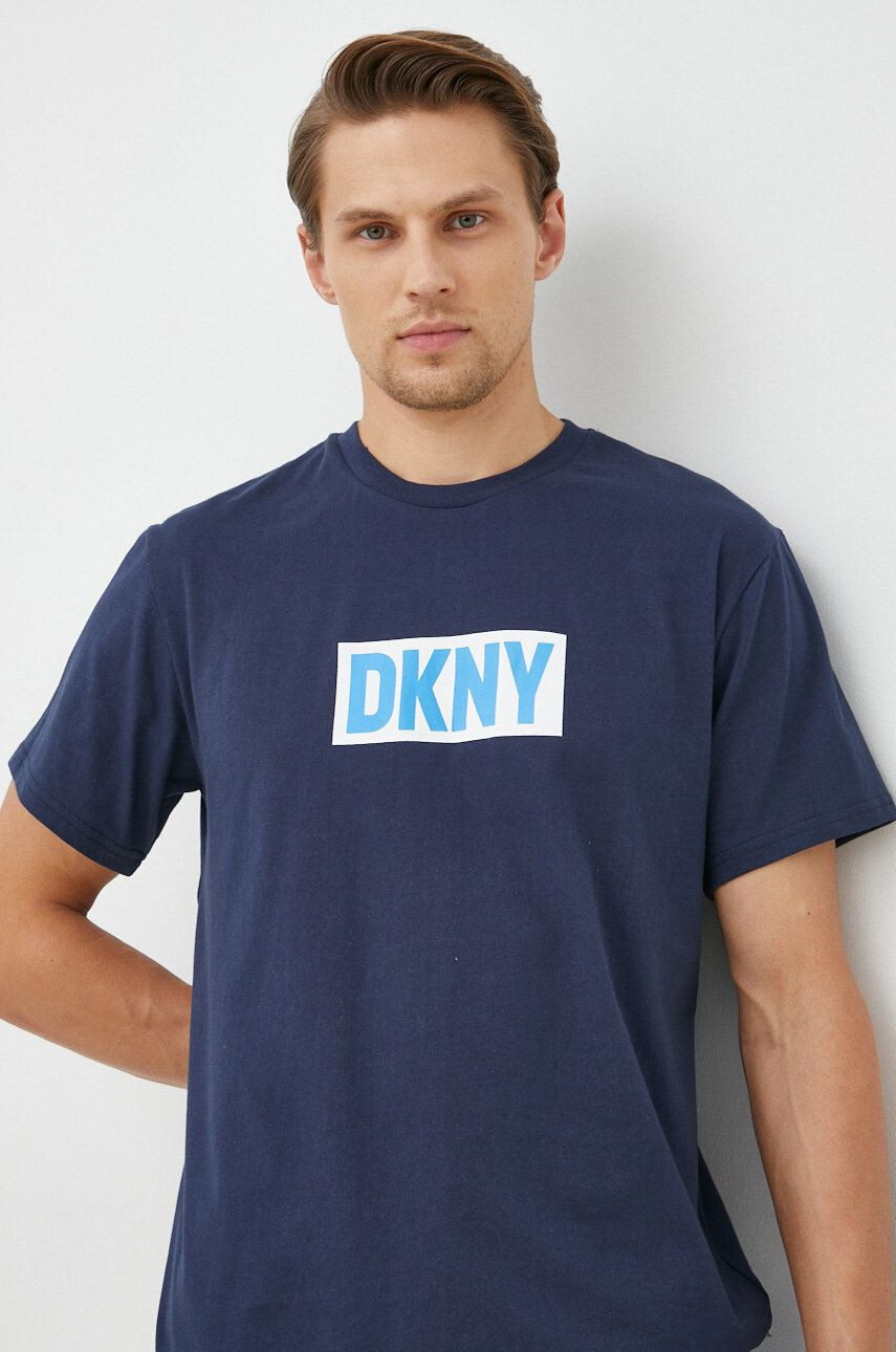 DKNY Βαμβακερό μπλουζάκι - Pepit.gr