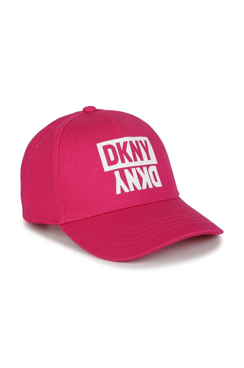 DKNY Παιδικό βαμβακερό καπέλο μπέιζμπολ - Pepit.gr