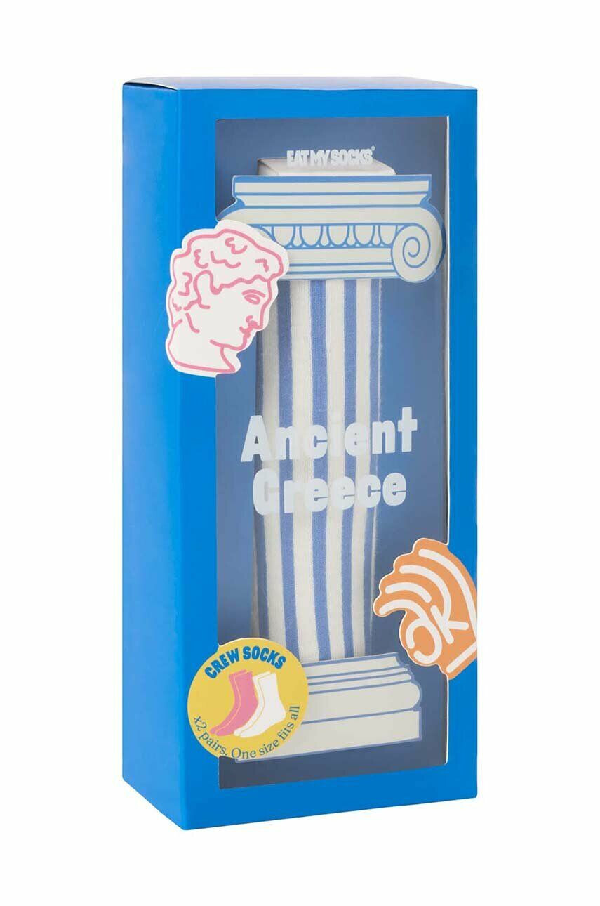 Eat My Socks Κάλτσες Ancient Greece 2-pack - Pepit.gr