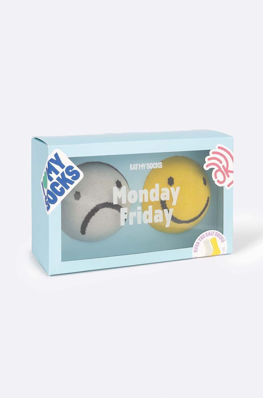 Eat My Socks Κάλτσες Monday Friday 2-pack - Pepit.gr