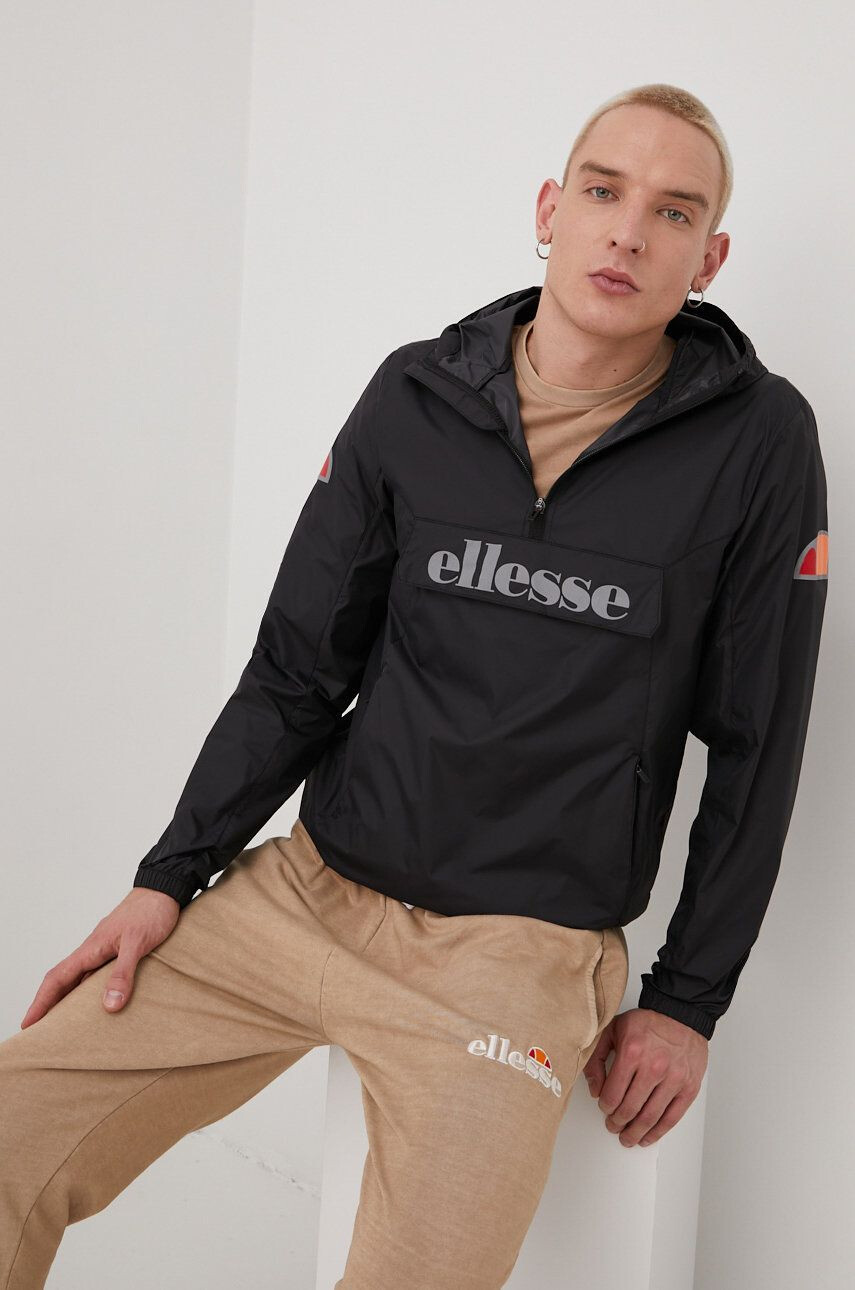 Ellesse Μπουφάν χρώμα: μαύρο - Pepit.gr