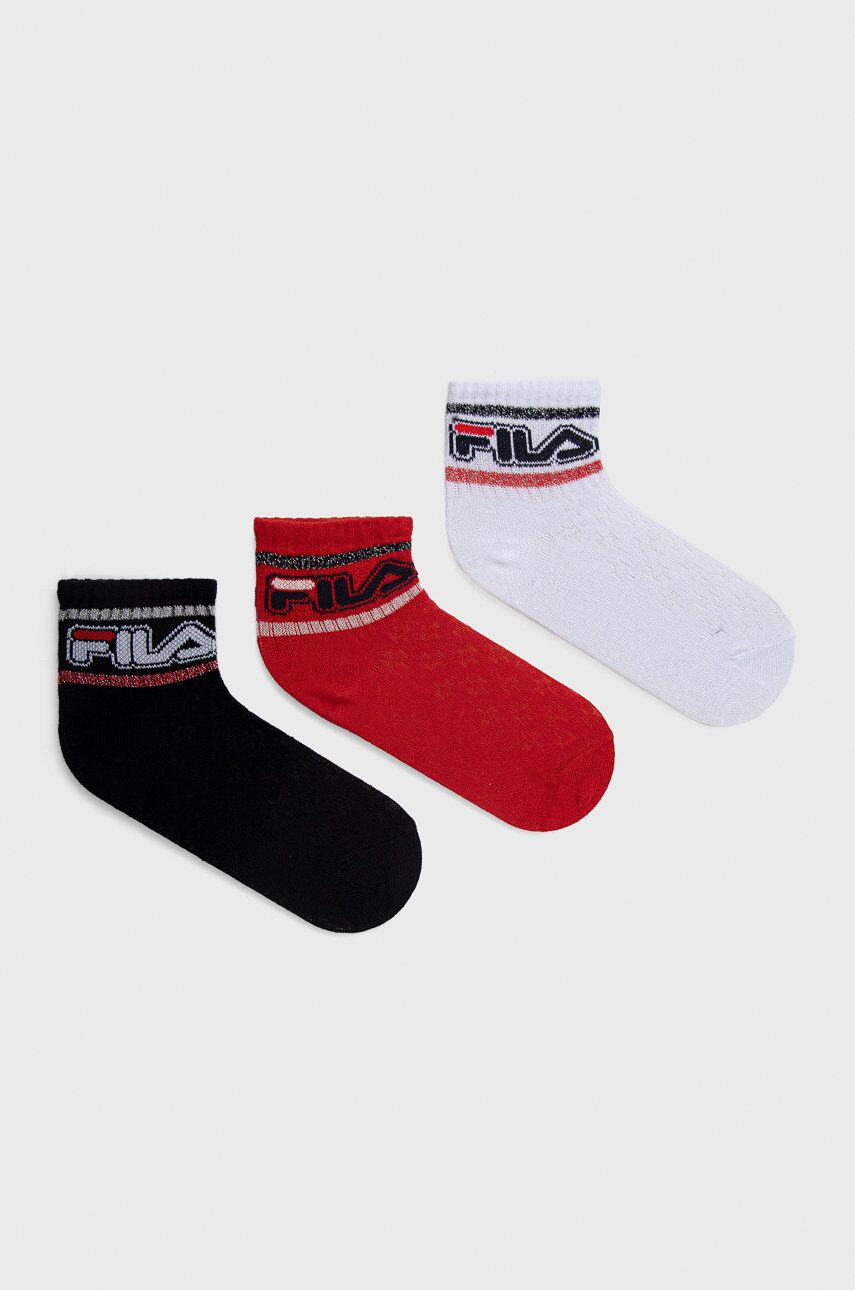 Fila Παιδικές κάλτσες (3-pack) χρώμα: ναυτικό μπλε - Pepit.gr