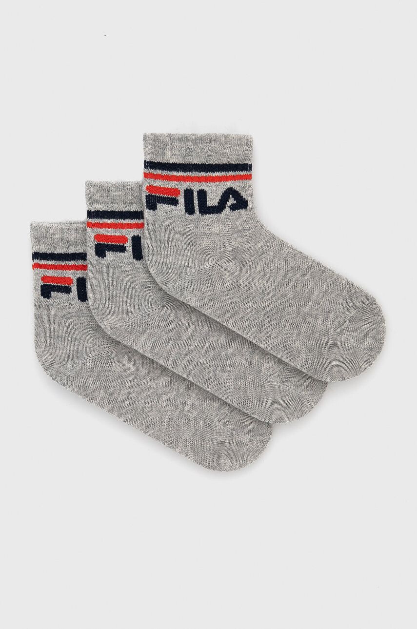 Fila Παιδικές κάλτσες 3-pack χρώμα: ροζ - Pepit.gr