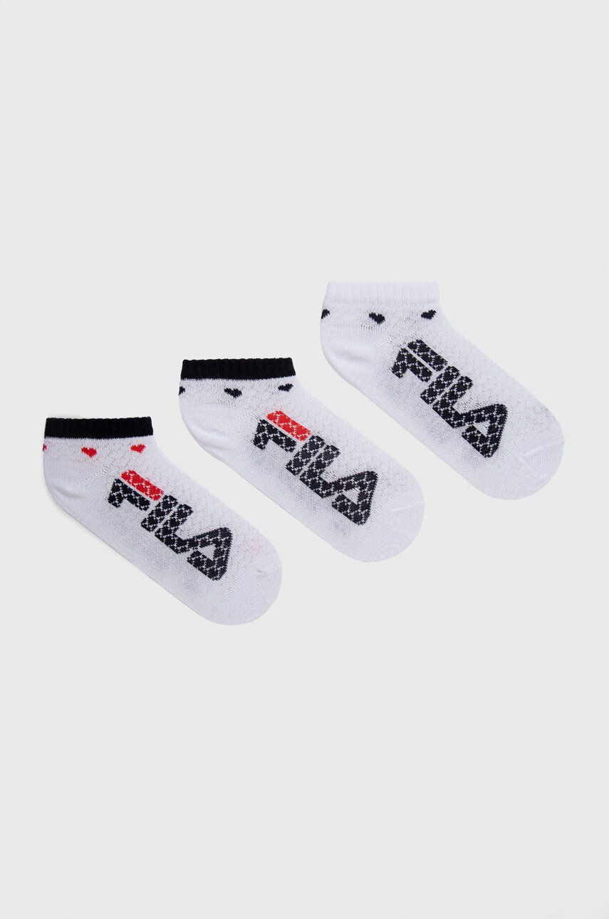 Fila Παιδικές κάλτσες (3-pack) χρώμα: άσπρο - Pepit.gr