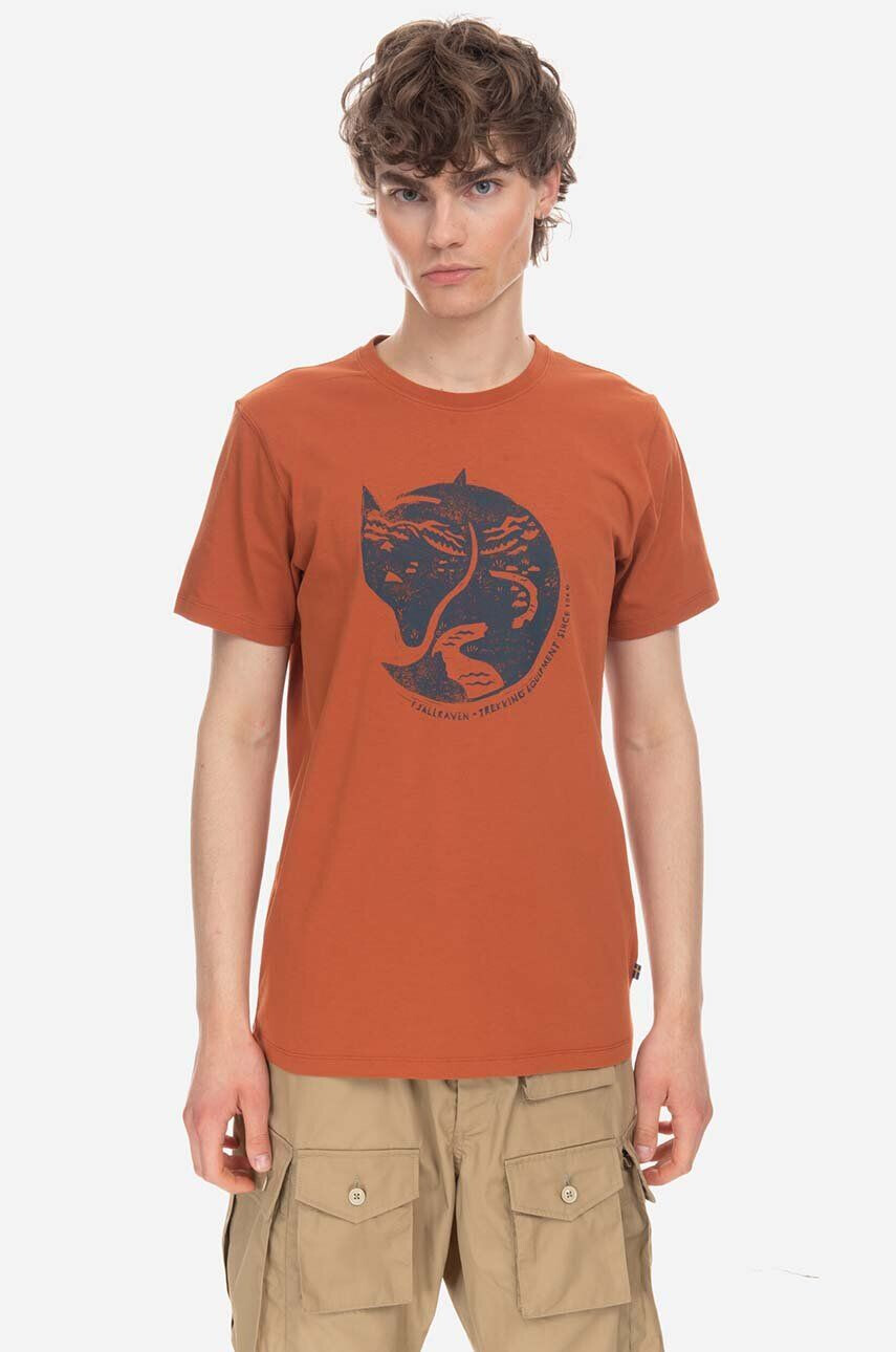 Fjallraven Βαμβακερό μπλουζάκι Arctic Fox T-shirt - Pepit.gr