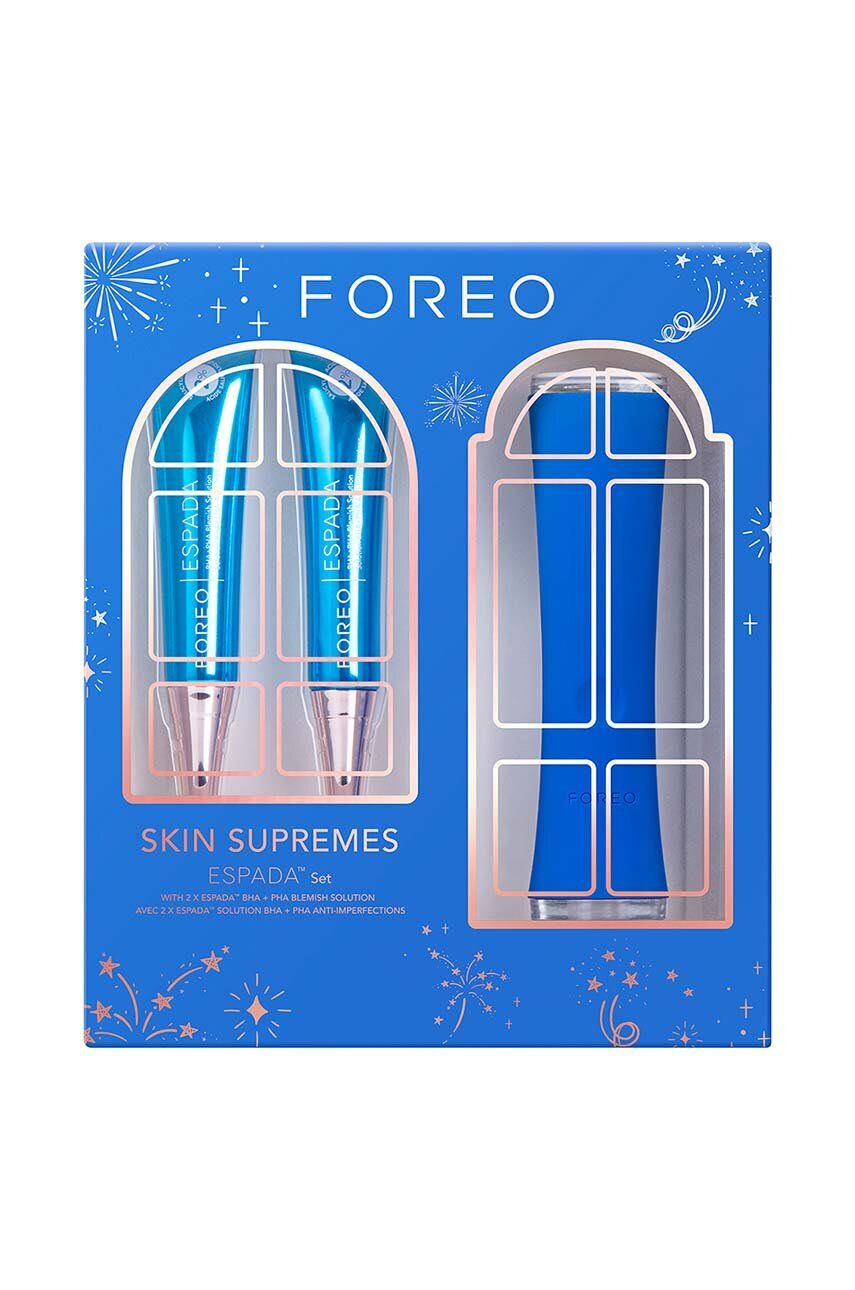 FOREO Θεραπεία κατά της ακμής Skin Supremes 2022 ESPADA™ + 2 x skoncentrowany żel ESPADA™ BHA+PHA Blemish Solution - Pepit.gr